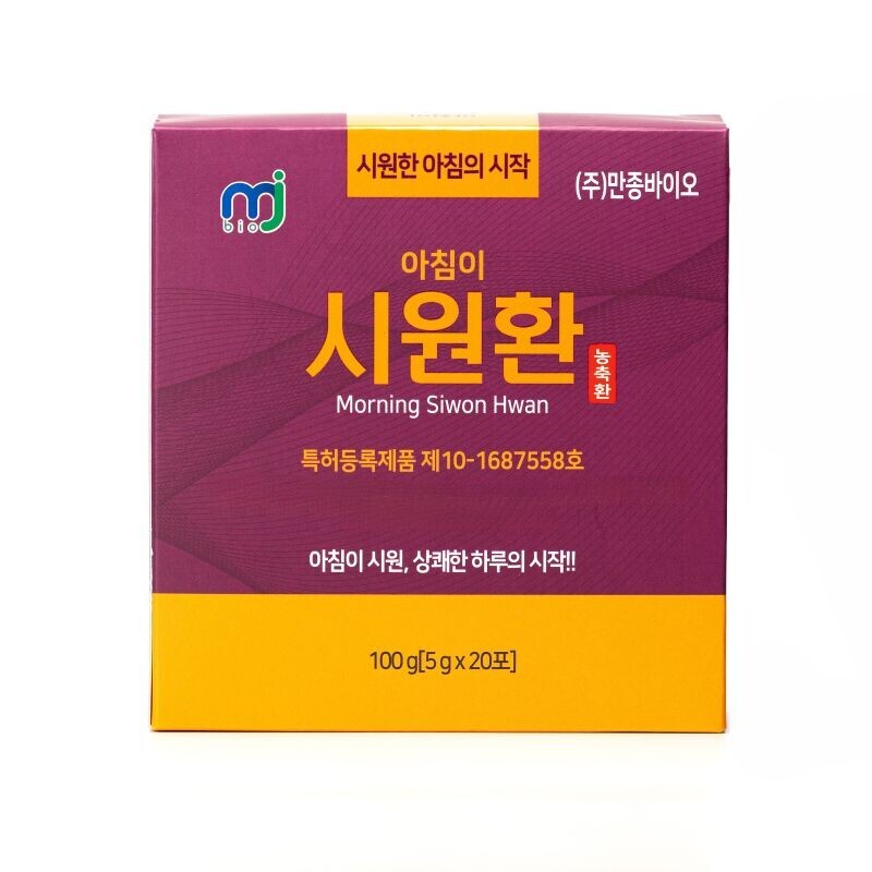 주식회사만종바이오,만종바이오 아침이 시원환 20포